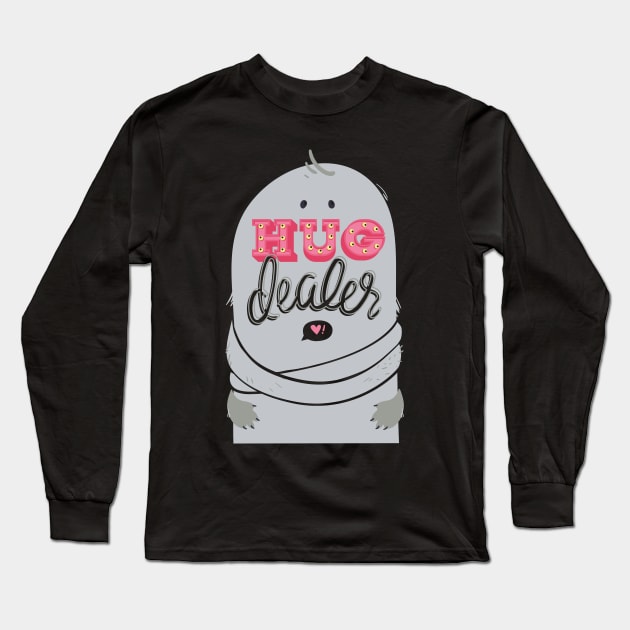 Hug Dealer Long Sleeve T-Shirt by kimmieshops